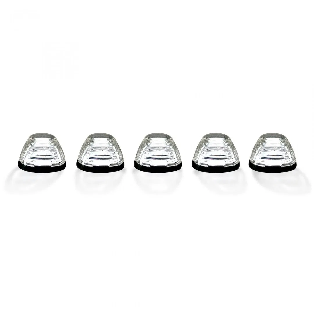 264143CLRGB – RECON ACCESS Roof Marker Light, Direct Fit Tear Drop Clear Lens LED Bulb Selectable Color Through Bluet...